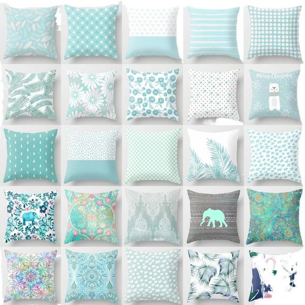 cushion/decorative pillow super hipster light blue green mint cushion cases modern geometry print boho decorative pillowcase sofa couch thro
cushion/decorative pillow super hipster light blue green mint cushion cases modern geometry print boho decorative pillowcase sofa couch thro