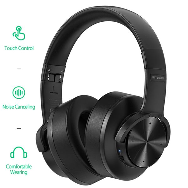 blitzwolf bw-hp2 bluetooth-compatible v5.0 headphones wireless headset 50mm driver touch control over-ear gamer headset with mic
blitzwolf bw-hp2 bluetooth-compatible v5.0 headphones wireless headset 50mm driver touch control over-ear gamer headset with mic