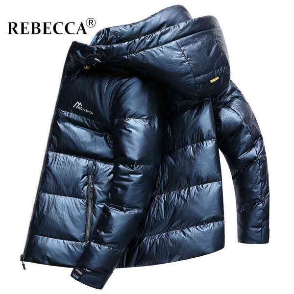 90% white duck mens casual fashion shiny down coats youth men hooded warm winter ets windproof, Black;white
90% white duck mens casual fashion shiny down coats youth men hooded warm winter ets windproof, Black;white