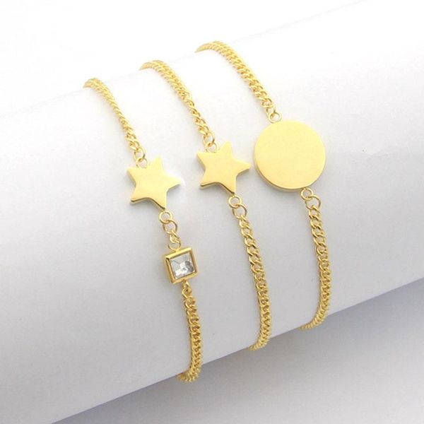 link, chain jewelry for women mini three piece set with logo stainless steel star upper arm accessories gift wholesale, Black
link, chain jewelry for women mini three piece set with logo stainless steel star upper arm accessories gift wholesale, Black