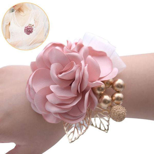 wedding prom wrist corsage lapel pin beautiful elegant charm silk bridesmaid party hand flower bouquet bracelets, Golden;silver
wedding prom wrist corsage lapel pin beautiful elegant charm silk bridesmaid party hand flower bouquet bracelets, Golden;silver