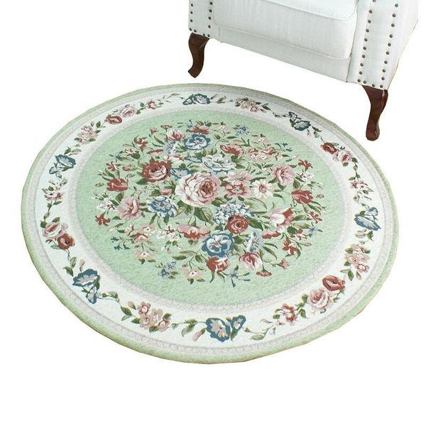 carpets green round carpet for living room europe flower bedroom jacquard coffee table chair countryside area rug door mat 
carpets green round carpet for living room europe flower bedroom jacquard coffee table chair countryside area rug door mat