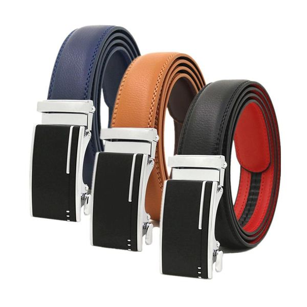 belts 3.5mm genuine leather automatic buckle belt for men fashion ratchet, Black;brown
belts 3.5mm genuine leather automatic buckle belt for men fashion ratchet, Black;brown
