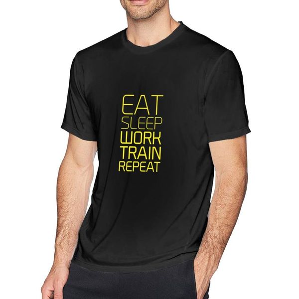 men's t-shirts eat sleep work train repeat shirts for men graphic tee fashion casual slim fit top, White;black
men's t-shirts eat sleep work train repeat shirts for men graphic tee fashion casual slim fit top, White;black