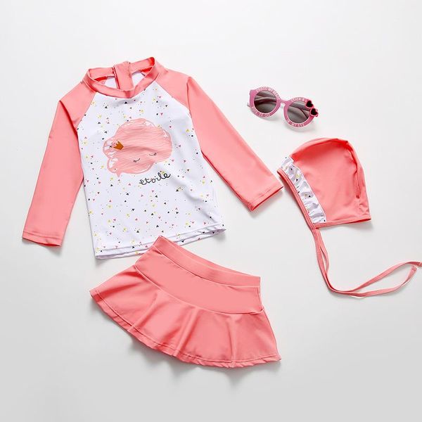 one-pieces baby girl swimsuit long sleeve girls swimwear upf50+ uv protective sunblock children bathing swimming suits with hat 3pcs, Black
one-pieces baby girl swimsuit long sleeve girls swimwear upf50+ uv protective sunblock children bathing swimming suits with hat 3pcs, Black
