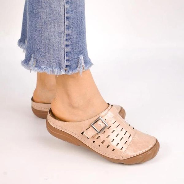 slippers drop women summer leather ladies wedges buckle strap woman shoes female beach casual platform fretwork slipper, Black
slippers drop women summer leather ladies wedges buckle strap woman shoes female beach casual platform fretwork slipper, Black