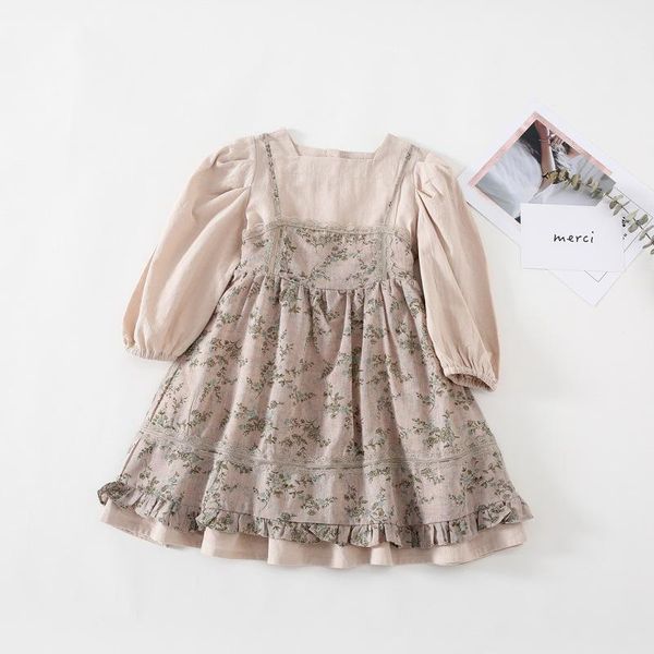 girl's dresses 2021 autumn products korean children's clothing girls solid color big swing cotton and linen dress + floral sling, Red;yellow
girl's dresses 2021 autumn products korean children's clothing girls solid color big swing cotton and linen dress + floral sling, Red;yellow