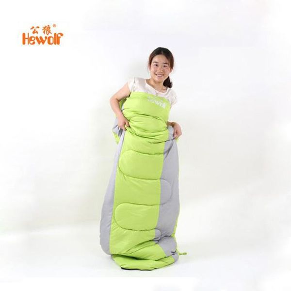 hewolf outdoor (190+30)*75cm joinable design envelope sleeping bag can be spliced for camping travel bags
hewolf outdoor (190+30)*75cm joinable design envelope sleeping bag can be spliced for camping travel bags
