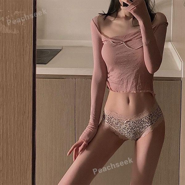 lace panties leopard print women's underwear super thin ice silk low-rise underpants fitness lingerie thong, Black;pink
lace panties leopard print women's underwear super thin ice silk low-rise underpants fitness lingerie thong, Black;pink