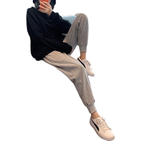 winter harajuku jogging streetwear trousers side pocket sweatpants hip hop versatile harem pants plus velvet casual women's & capris, Black;white
winter harajuku jogging streetwear trousers side pocket sweatpants hip hop versatile harem pants plus velvet casual women's & capris, Black;white