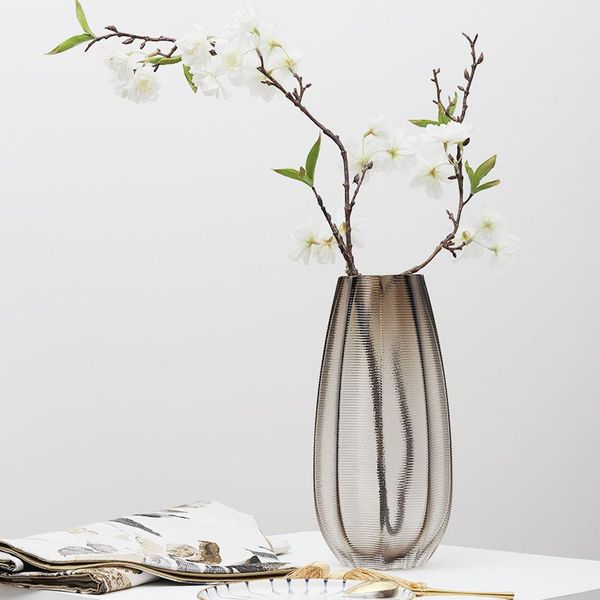 vases modern simple american glass vase for flowers living room dining tv cabinet hydroponic flower model soft accessories
vases modern simple american glass vase for flowers living room dining tv cabinet hydroponic flower model soft accessories