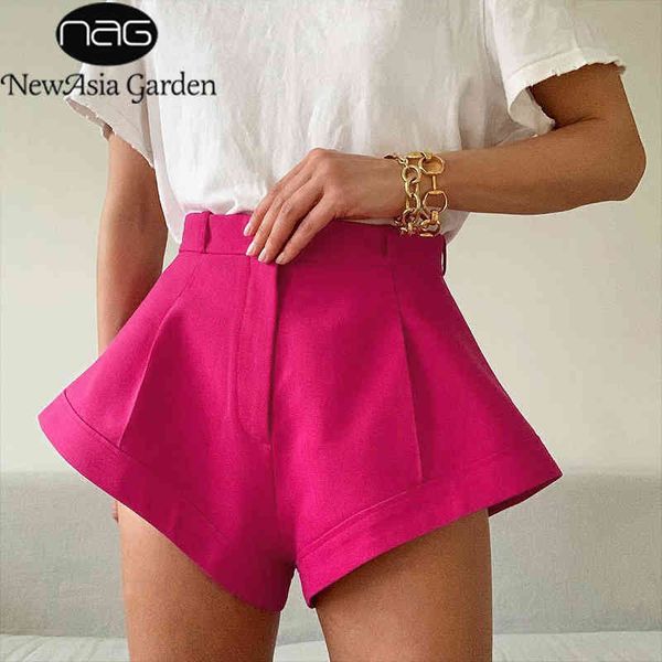 newasia wide leg shorts summer casual clothes high waist shorts solid loose vintage shorts streetwear fashion bottoms 210413, White;black
newasia wide leg shorts summer casual clothes high waist shorts solid loose vintage shorts streetwear fashion bottoms 210413, White;black