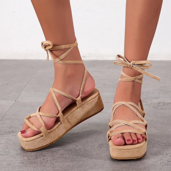 sandals 2021 fashion female gladiator cross tied ankle laces flat platform modern shoes women, Black
sandals 2021 fashion female gladiator cross tied ankle laces flat platform modern shoes women, Black