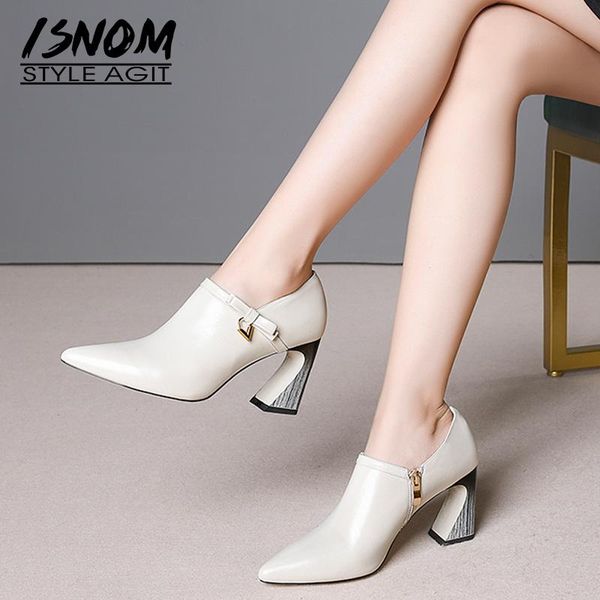 spring unusual high heels women pumps zip pointed toe footwear office lady shoes fashion cow leather woman 2021 dress, Black
spring unusual high heels women pumps zip pointed toe footwear office lady shoes fashion cow leather woman 2021 dress, Black