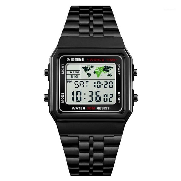 luxury sport watch men fashion alarm clock 3bar waterproof stainless steel strap business digital watches masculino wristwatches, Slivery;brown
luxury sport watch men fashion alarm clock 3bar waterproof stainless steel strap business digital watches masculino wristwatches, Slivery;brown