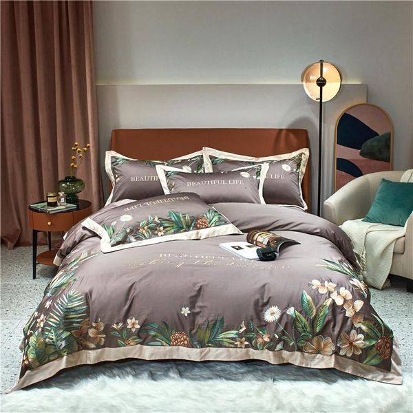 bedding sets luxury 1000tc egyptian cotton set tropical plant flowers embroidery double duvet cover bed fitted sheet pillowcases
bedding sets luxury 1000tc egyptian cotton set tropical plant flowers embroidery double duvet cover bed fitted sheet pillowcases