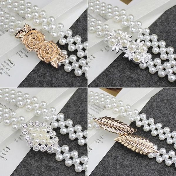 belts elegant women pearl waist belt elastic buckle chain female girls dress crystal strap star love heart butterfly accessories, Black;brown
belts elegant women pearl waist belt elastic buckle chain female girls dress crystal strap star love heart butterfly accessories, Black;brown