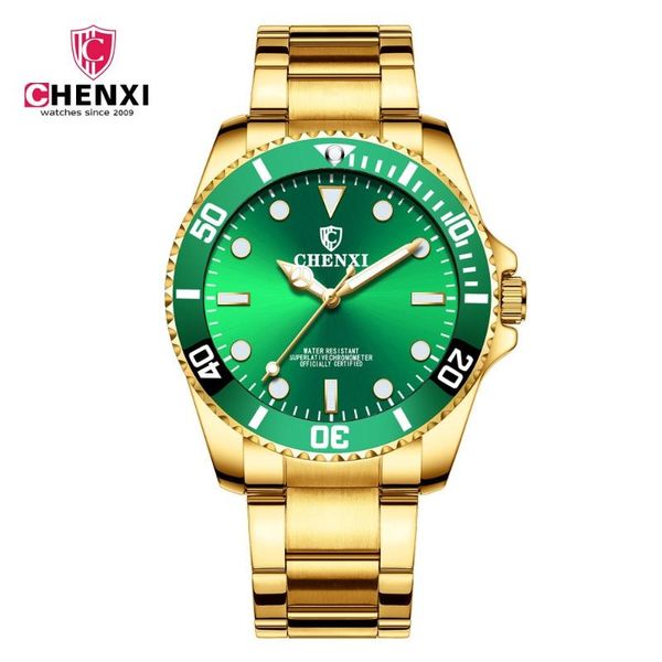 wristwatches chenxi fashion men quartz watches gold male clock ipg waterproof golden steel wrist, Slivery;brown
wristwatches chenxi fashion men quartz watches gold male clock ipg waterproof golden steel wrist, Slivery;brown