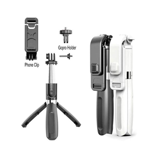 selfie monopods l02 bluetooth wireless tripod, foldable and extendable all-in-one stick set suitable for phones sports cameras
selfie monopods l02 bluetooth wireless tripod, foldable and extendable all-in-one stick set suitable for phones sports cameras
