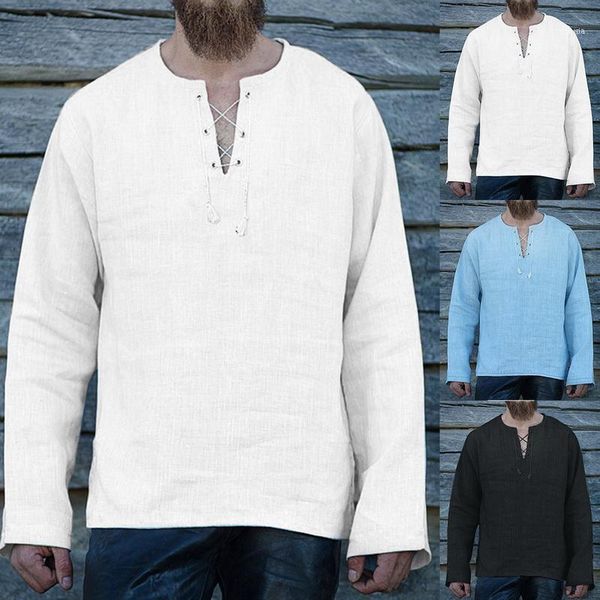 men's spring long sleeve shirts summer mens casual v-neck linen pure color wide loose fashion male drop1, White;black
men's spring long sleeve shirts summer mens casual v-neck linen pure color wide loose fashion male drop1, White;black