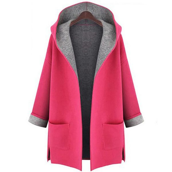 women's wool & blends 2021 autumn winter woolen coat loose casual women cardigan slim outwear briefly design big pockets lady coats plu, Black
women's wool & blends 2021 autumn winter woolen coat loose casual women cardigan slim outwear briefly design big pockets lady coats plu, Black
