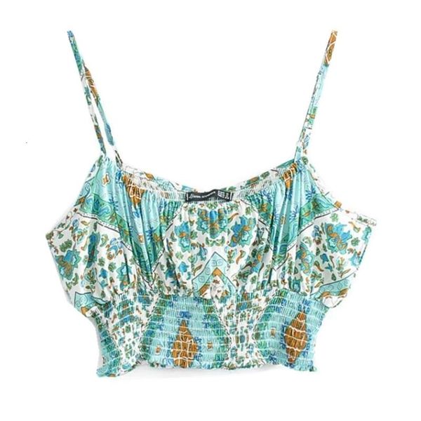 bohemian elastic hem floral print bra tank crop green women tie bow sashes wide leg ruched camis 2 pieces set pants, White
bohemian elastic hem floral print bra tank crop green women tie bow sashes wide leg ruched camis 2 pieces set pants, White