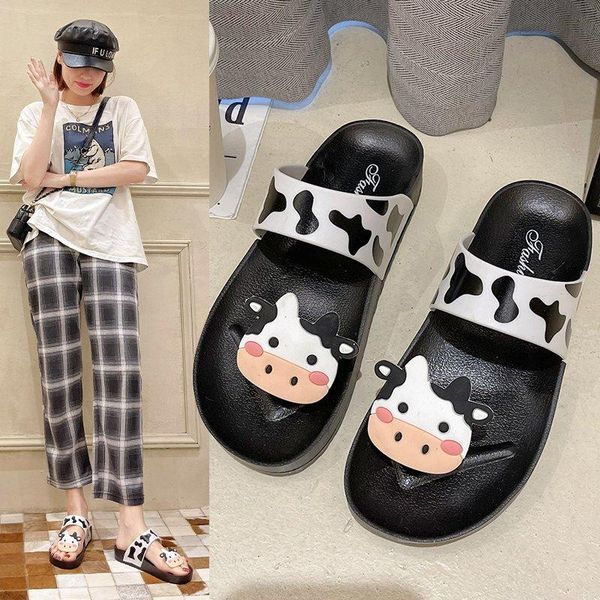 sandals 2021 ladies summer slippers women shoes black and white cartoon cow indoor girls cute flip flops flat beach
sandals 2021 ladies summer slippers women shoes black and white cartoon cow indoor girls cute flip flops flat beach
