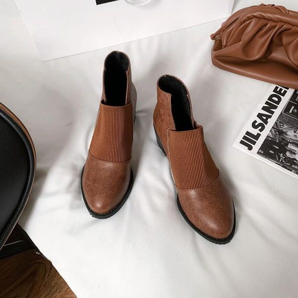 boots size 32-50 winter plain chunky heel round toe outdoor boot women's casual commuter shoes 20-63, Black
boots size 32-50 winter plain chunky heel round toe outdoor boot women's casual commuter shoes 20-63, Black