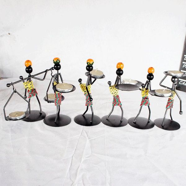 retro candlestick figurines doll model multi-use wrought iron bar excellent workmanship candle holder display for club decorative objects &
retro candlestick figurines doll model multi-use wrought iron bar excellent workmanship candle holder display for club decorative objects &