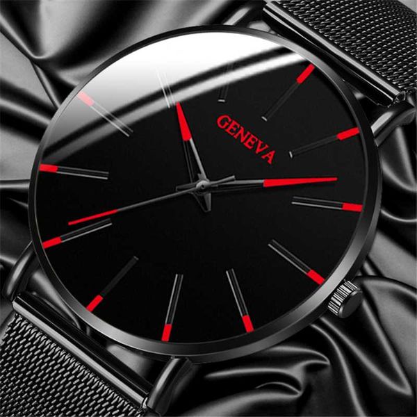 wristwatches luxury fashion mens minimalist watches ultra thin black stainless steel mesh band watch men business casual analog quartz clock, Slivery;brown
wristwatches luxury fashion mens minimalist watches ultra thin black stainless steel mesh band watch men business casual analog quartz clock, Slivery;brown