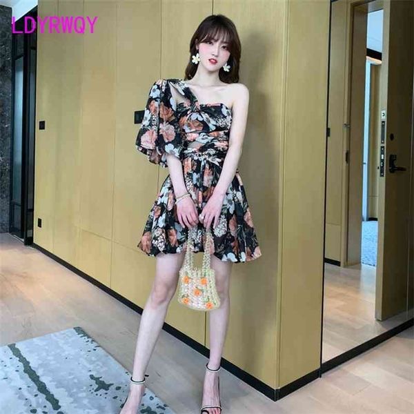 european and american summer women's retro print tube dress office lady polyester 210416, Black;gray
european and american summer women's retro print tube dress office lady polyester 210416, Black;gray
