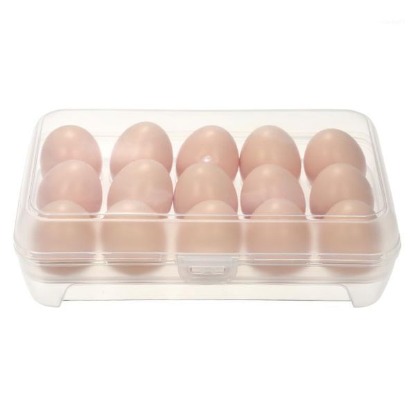 storage bottles & jars 15-egg refrigerator box egg tray holder kitchen container food with lid--transparent
storage bottles & jars 15-egg refrigerator box egg tray holder kitchen container food with lid--transparent