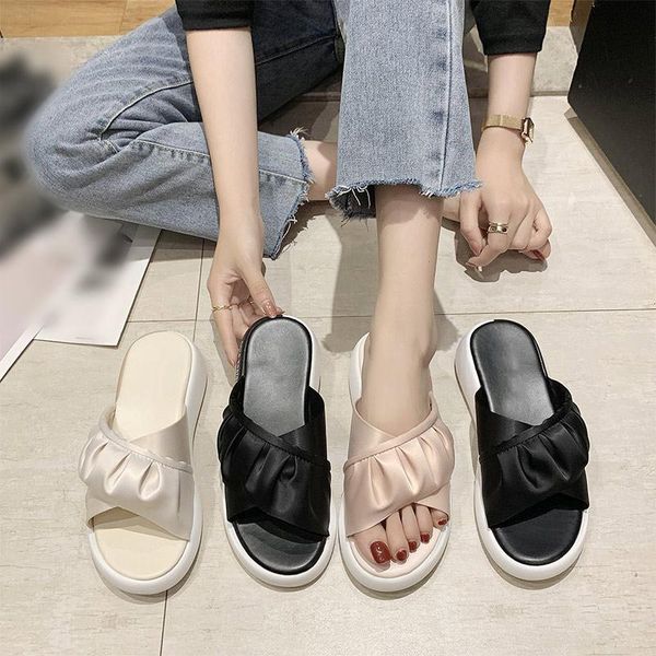 slippers women platform sandals cross shoes ladies 2021 summer slipper indoor outdoor flip-flops beach female, Black
slippers women platform sandals cross shoes ladies 2021 summer slipper indoor outdoor flip-flops beach female, Black