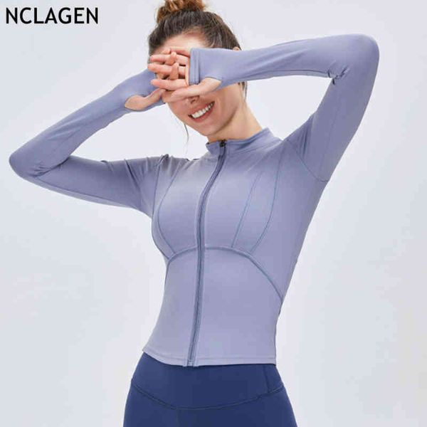 nclagen sports women zipper long sleeve yoga shirts waist shaping gym workout running jacket training outfits fitness coat
nclagen sports women zipper long sleeve yoga shirts waist shaping gym workout running jacket training outfits fitness coat