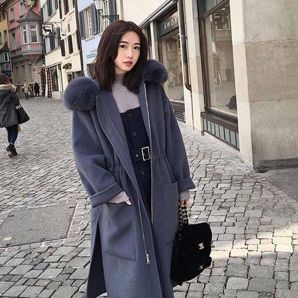 women's wool & blends plus size woolen coat for women 2021 autumn winter long warm parka jacket female thick overcoat loose outwear 5xl, Black
women's wool & blends plus size woolen coat for women 2021 autumn winter long warm parka jacket female thick overcoat loose outwear 5xl, Black