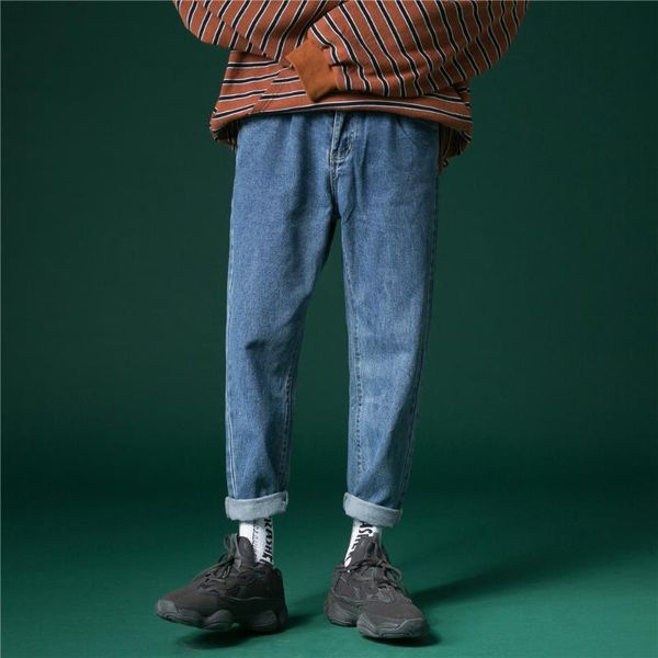 original jeans for mens denim men straight loose casual cowboy pants spring 2021 fashion korean solid trousers men's, Blue
original jeans for mens denim men straight loose casual cowboy pants spring 2021 fashion korean solid trousers men's, Blue