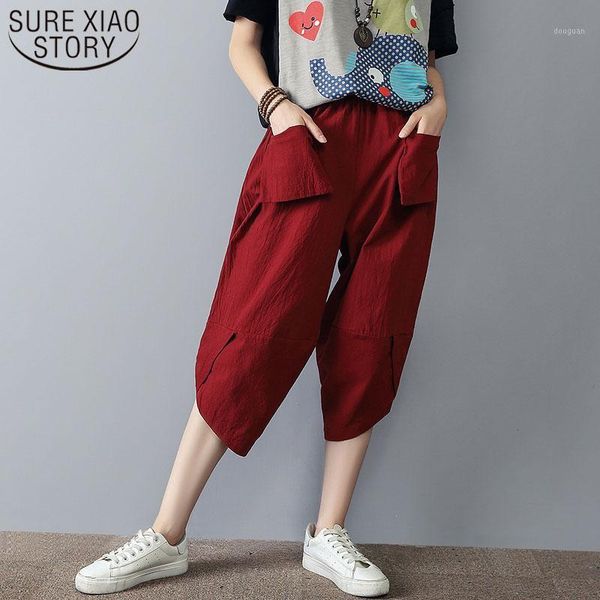 women's pants & capris casual haren solid color calf-length female summer women cotton linen elastic waist 3587 50, Black;white
women's pants & capris casual haren solid color calf-length female summer women cotton linen elastic waist 3587 50, Black;white