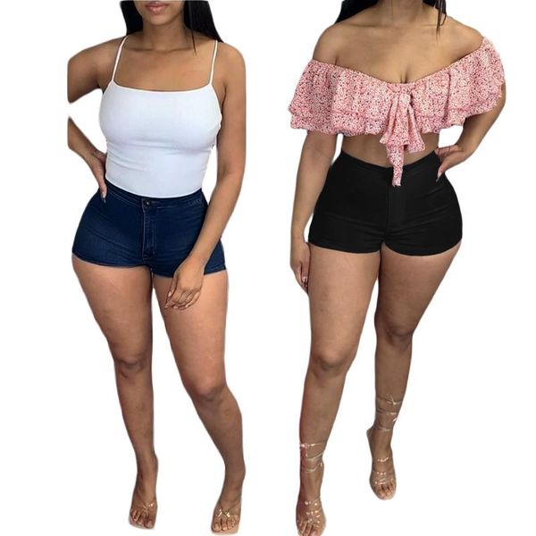 women's jeans ursuper style wear cross-border nightclub uniforms washed single button pocket pants denim shorts, Blue
women's jeans ursuper style wear cross-border nightclub uniforms washed single button pocket pants denim shorts, Blue