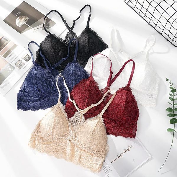 bustiers & corsets floral lace bras for women lingerie beauty back deep v bralette wire thin underwear push up bra female brassier, Black;white
bustiers & corsets floral lace bras for women lingerie beauty back deep v bralette wire thin underwear push up bra female brassier, Black;white