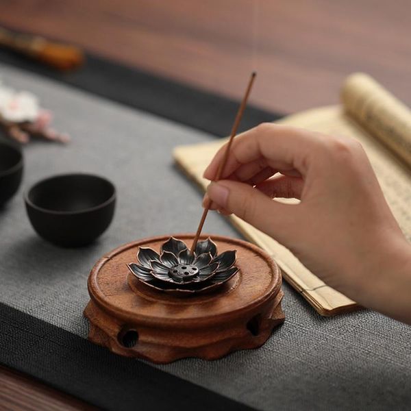 fragrance lamps alloy incense burner stick holder plate buddhism coil lotus censer buddhist temples yoga studios line burn
fragrance lamps alloy incense burner stick holder plate buddhism coil lotus censer buddhist temples yoga studios line burn