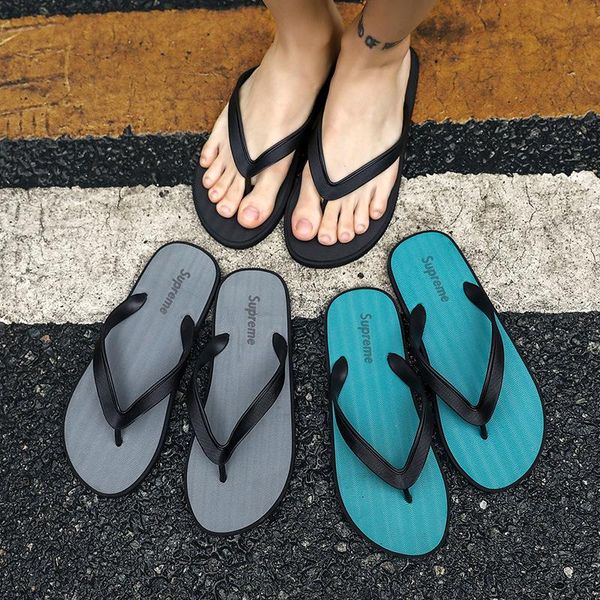 summer flip-flops men's trendy personality sandals and slippers non-slip flip flops outdoor beach shoes, Black
summer flip-flops men's trendy personality sandals and slippers non-slip flip flops outdoor beach shoes, Black