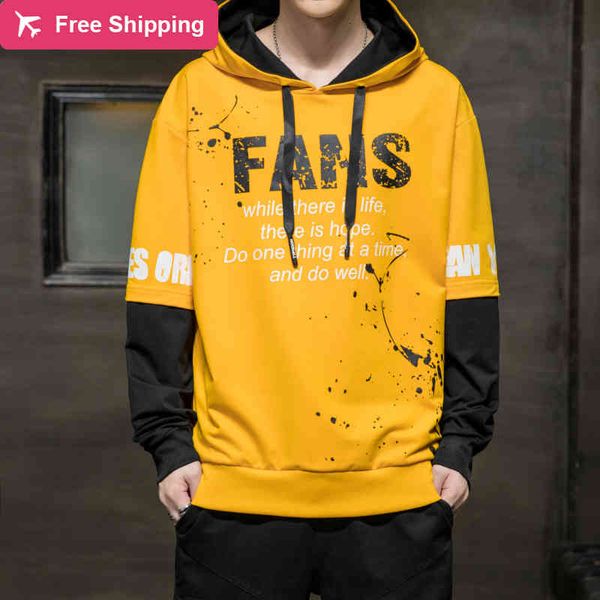 sweatshirt man streetwear fashion printed letter pullover spring male hoodies, Black
sweatshirt man streetwear fashion printed letter pullover spring male hoodies, Black