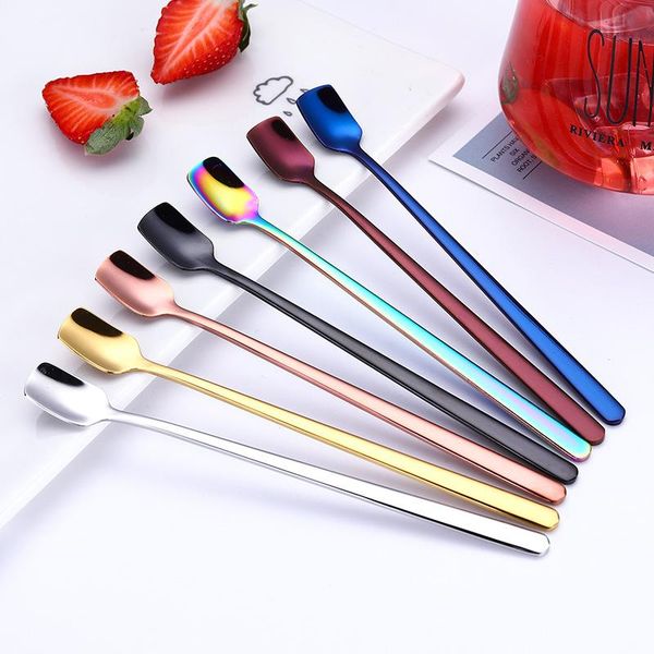 spoons creative 17cm square shaped milk tea coffee stirring spoon stainless steel honey dessert cafe home kitchen set
spoons creative 17cm square shaped milk tea coffee stirring spoon stainless steel honey dessert cafe home kitchen set