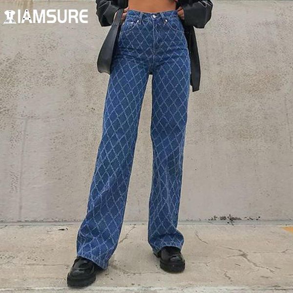 women's pants & capris iamsure vintage loose argyle plaid jeans casual streetwear low waisted wide leg female 2021 autumn winter y2k ae, Black;white
women's pants & capris iamsure vintage loose argyle plaid jeans casual streetwear low waisted wide leg female 2021 autumn winter y2k ae, Black;white
