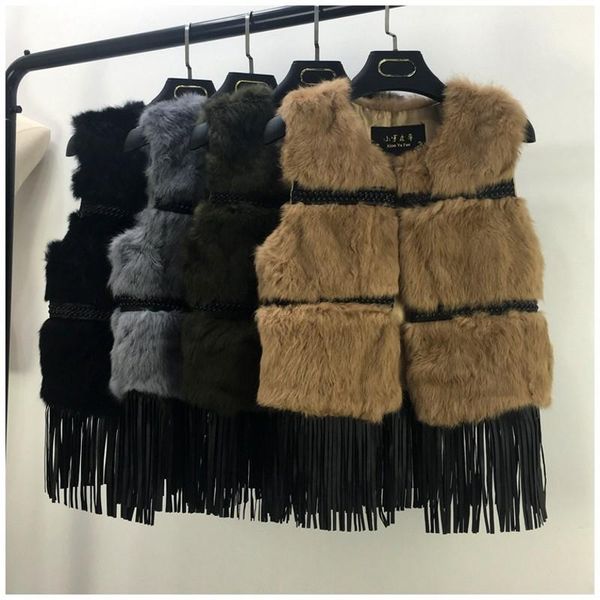 women's vests 2021 womens natural real fur vest with raccoon collar waistcoat/jackets rex knitted winte, Black;white
women's vests 2021 womens natural real fur vest with raccoon collar waistcoat/jackets rex knitted winte, Black;white