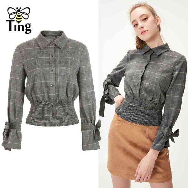 england preppy style plaid blouses lady girls turn down collar bow tie casual female shirts for spring autumn 210513, White
england preppy style plaid blouses lady girls turn down collar bow tie casual female shirts for spring autumn 210513, White