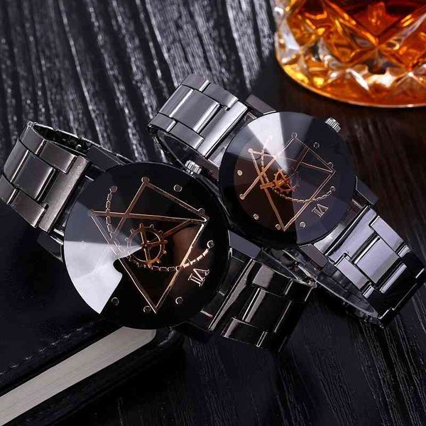 compass turntable gear steel belt men's couple quartz non mechanical watch, Slivery;brown
compass turntable gear steel belt men's couple quartz non mechanical watch, Slivery;brown