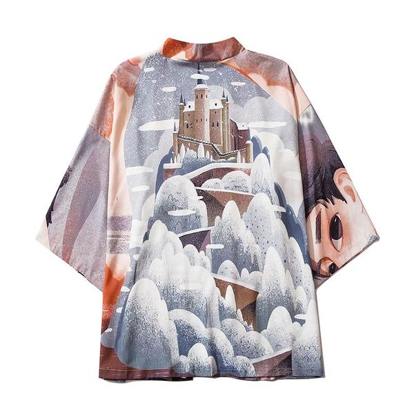 spring printed male cardigan japanese loose shirt summer casual woman man streetwear coat couple yukata kimonos ethnic clothing, Red
spring printed male cardigan japanese loose shirt summer casual woman man streetwear coat couple yukata kimonos ethnic clothing, Red