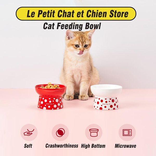 antibacterial cat ceramic feeding bowl microwave use t dog protect spine water anti-turning pet supplies bowls & feeders
antibacterial cat ceramic feeding bowl microwave use t dog protect spine water anti-turning pet supplies bowls & feeders