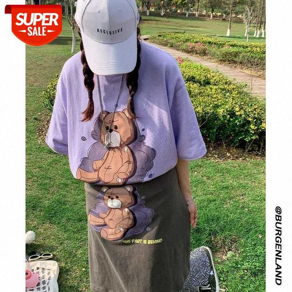bear short-sleeved shirt female korean style half-sleeved t-shirt trendy harajuku #fl4q, White
bear short-sleeved shirt female korean style half-sleeved t-shirt trendy harajuku #fl4q, White